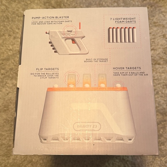 Sharper Image Gravity Z3 Hover Target Game NWT - Picture 2 of 5